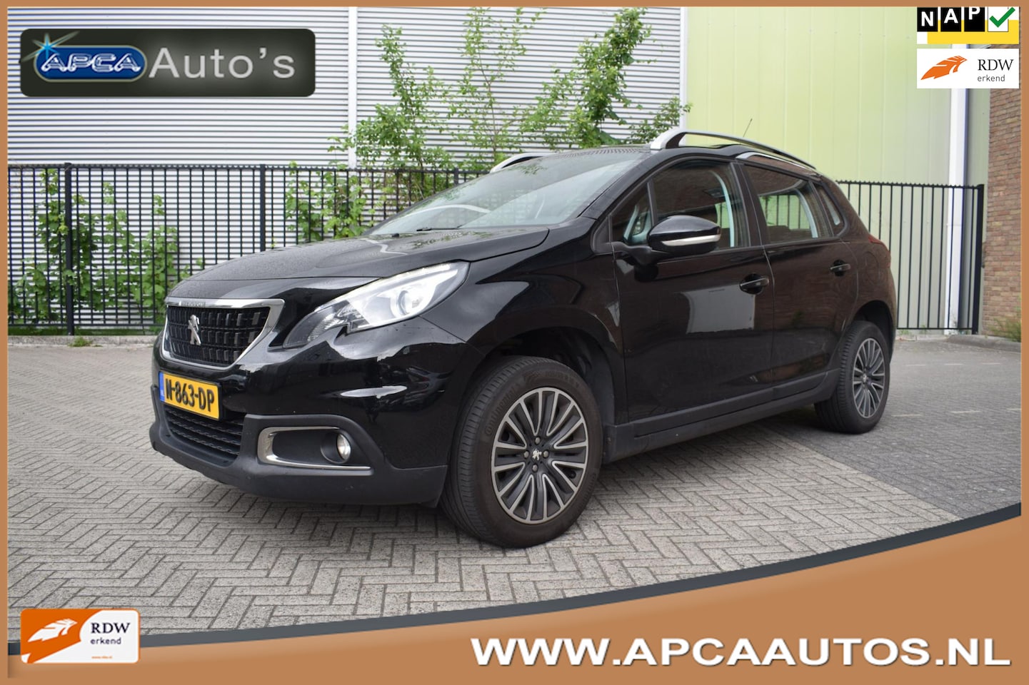 Peugeot 2008 - 1.2 PureTech Active Nieuwstaat 12 mnd GARANTIE Stoelverw Navi Clima Dealer OH - AutoWereld.nl