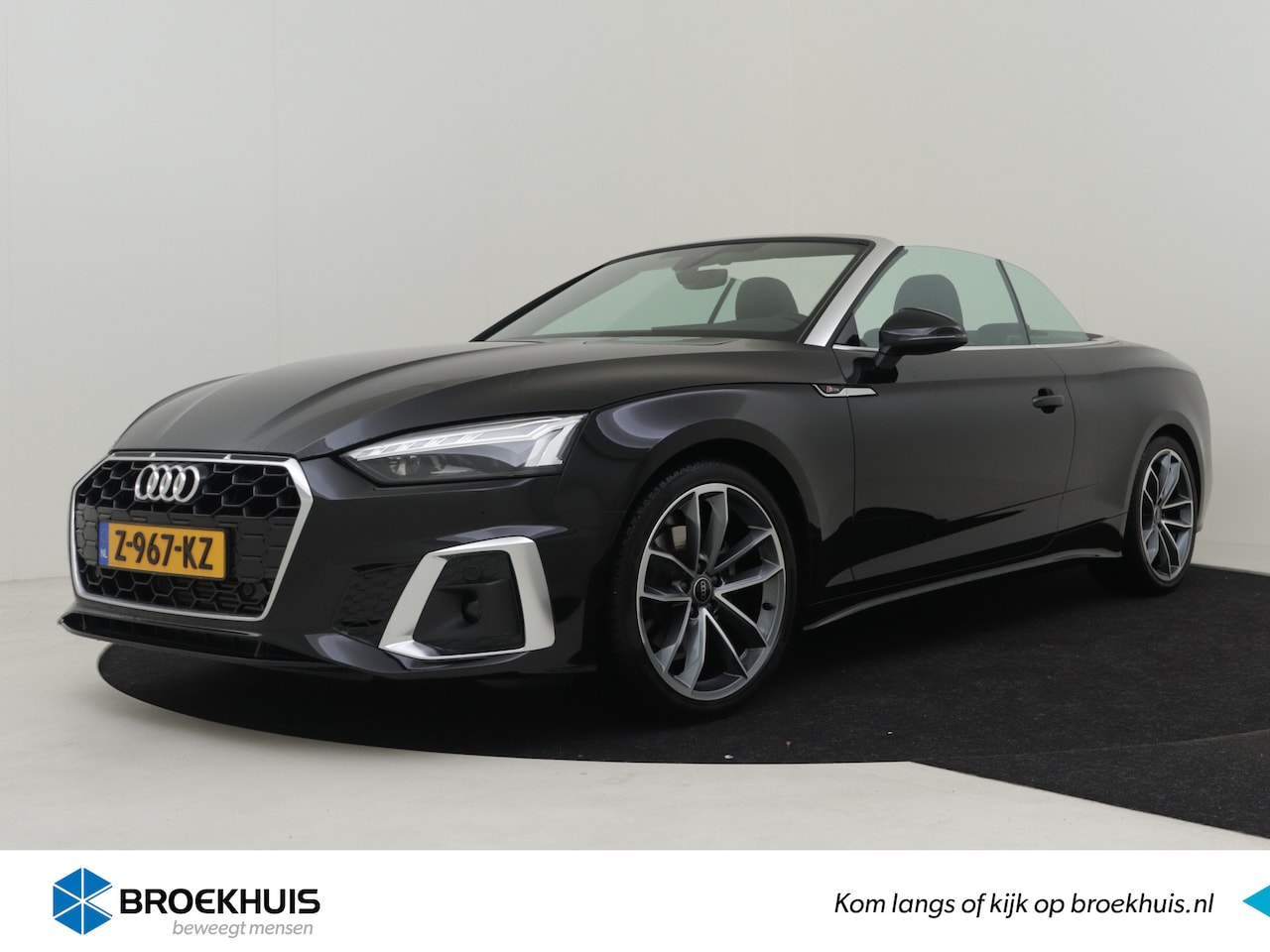Audi A5 Cabriolet - 35 150PK S-Tronic TFSI S edition Assistentiepakket Parking | Elektrische voorstoelen | Sto - AutoWereld.nl