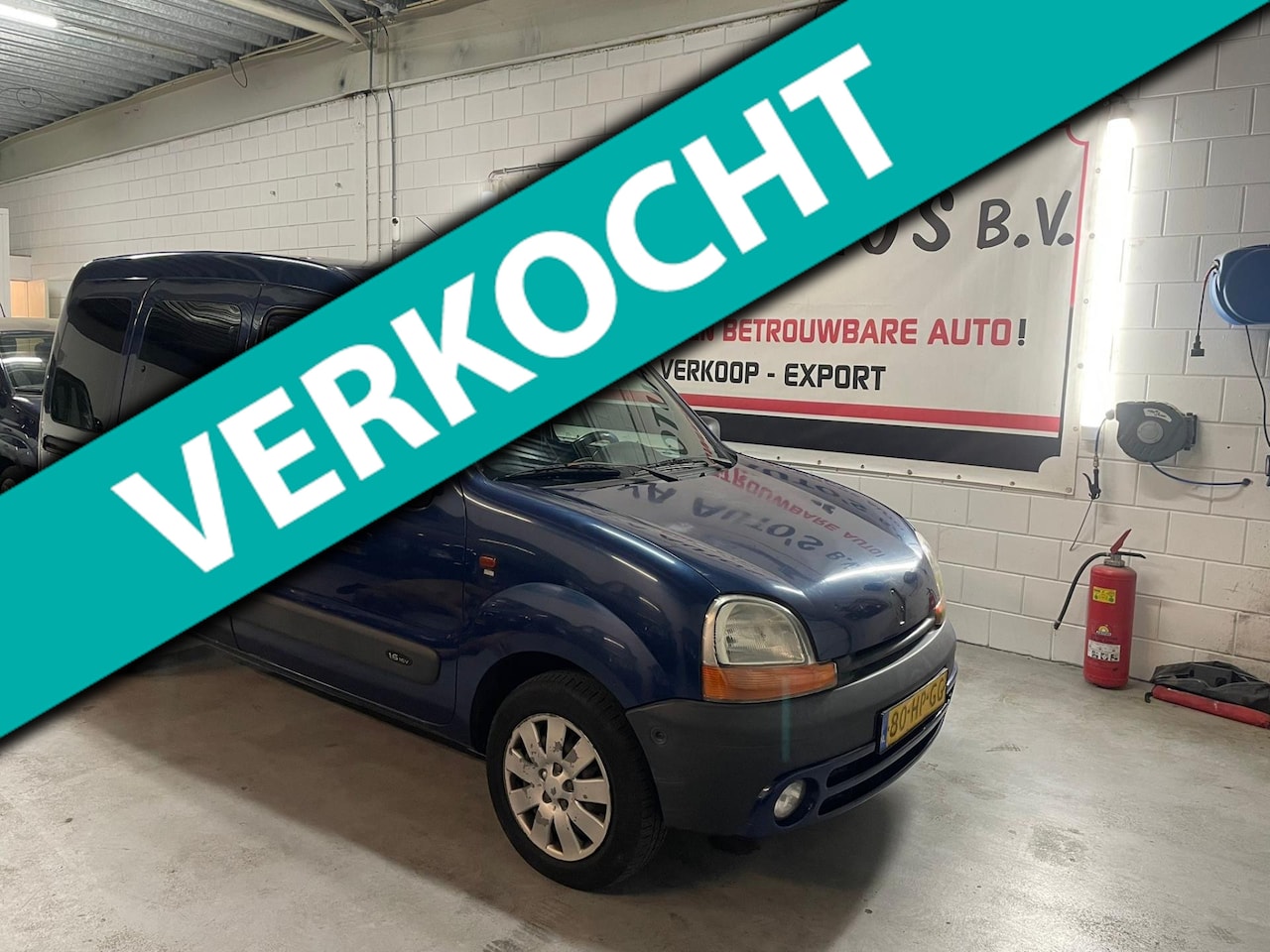 Renault Kangoo - 1.6-16V/GEEL KENTEKEN/APK 17-07-2025 - AutoWereld.nl