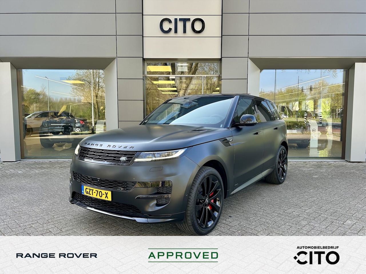 Land Rover Range Rover Sport - P550e AWD PHEV Autobiography - SATIN wrap - AutoWereld.nl