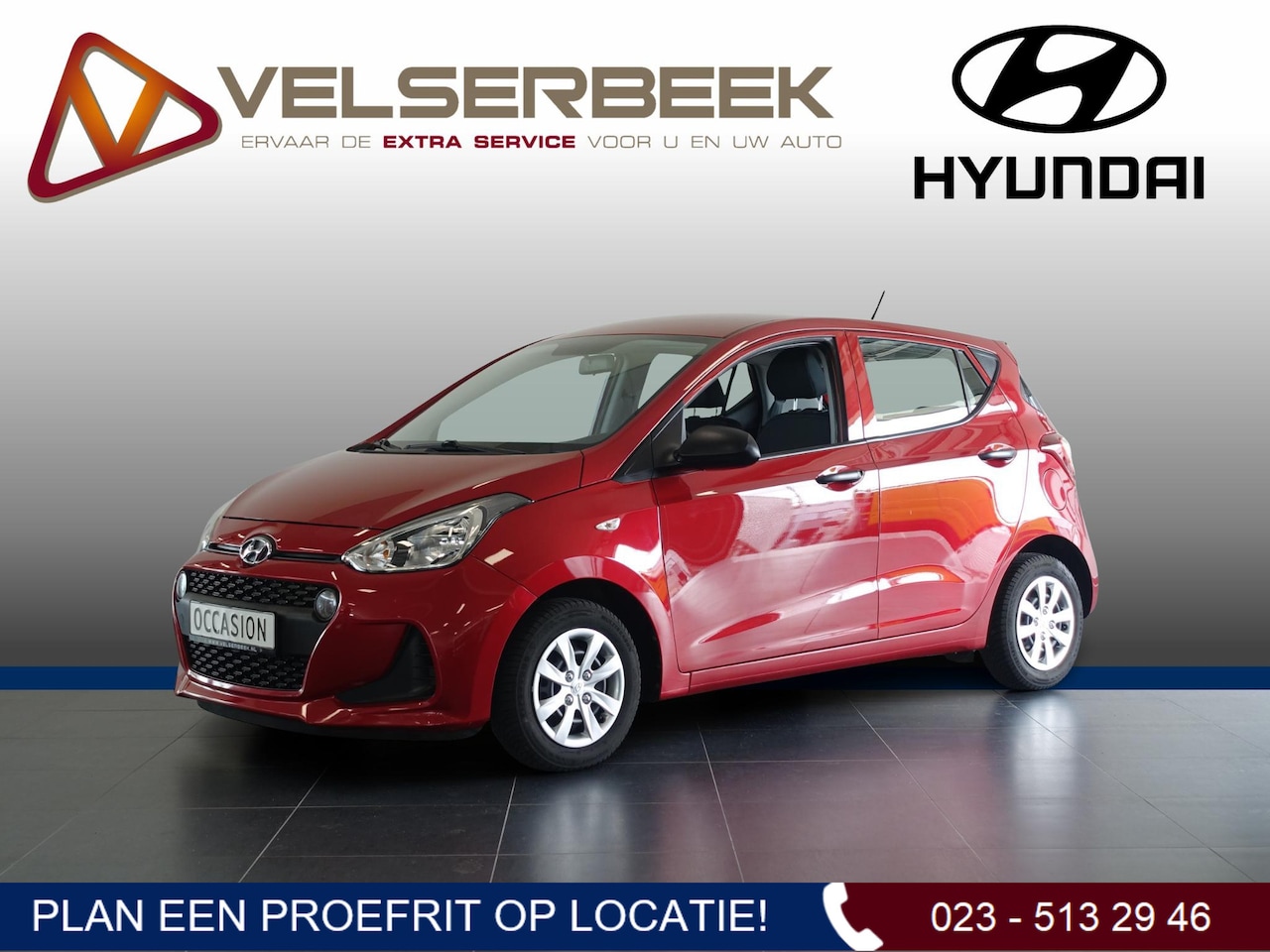 Hyundai i10 - 1.0i i-Motion *** 32.548 Km / Airco *** - AutoWereld.nl