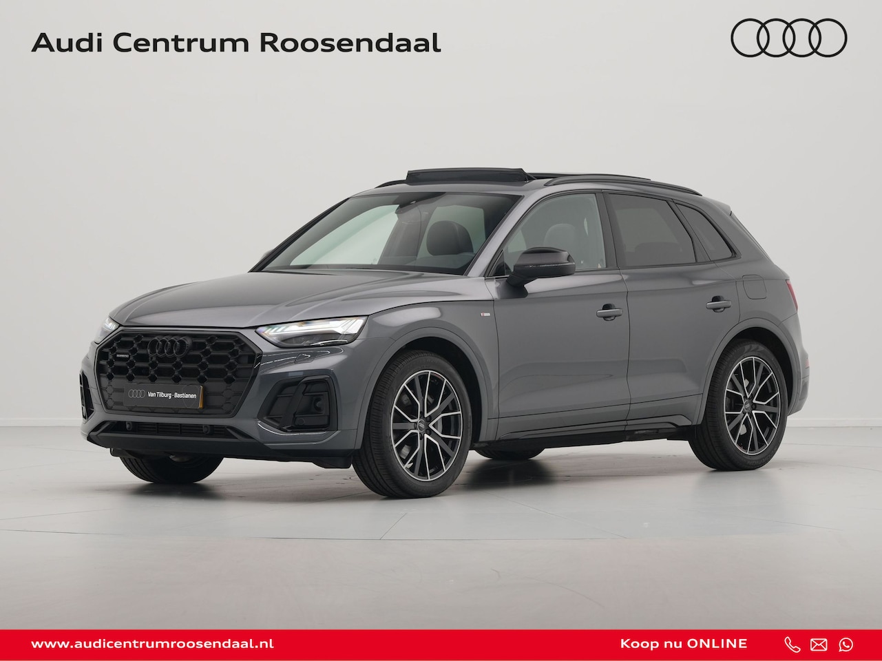 Audi Q5 - 50 TFSI e 299 pk S edition Panodak, B&O, Luchtvering, Camera, Stoelverwarming - AutoWereld.nl