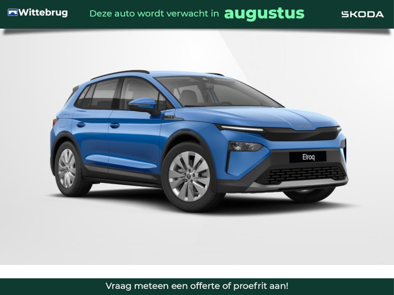 Skoda Elroq - 50 Selection PRIVATE LEASE vanaf 389 pm! Camera / Sensoren / Wireless Smartlink / Navigati - AutoWereld.nl