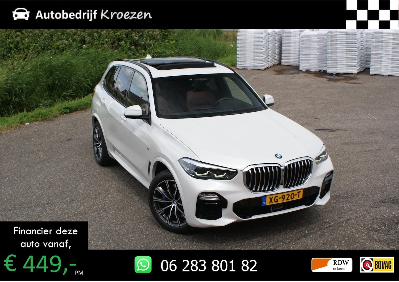 BMW X5 - XDrive40i M-Pakket | Pano | 360 Camera | Head Up | Lucht vering | - AutoWereld.nl