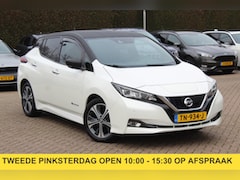 Nissan LEAF - Tekna 40 kWh / SoH 90% / 360Camera / Leder / 17'' / Keyless / ACC / DAB / Navigatie / Stoe
