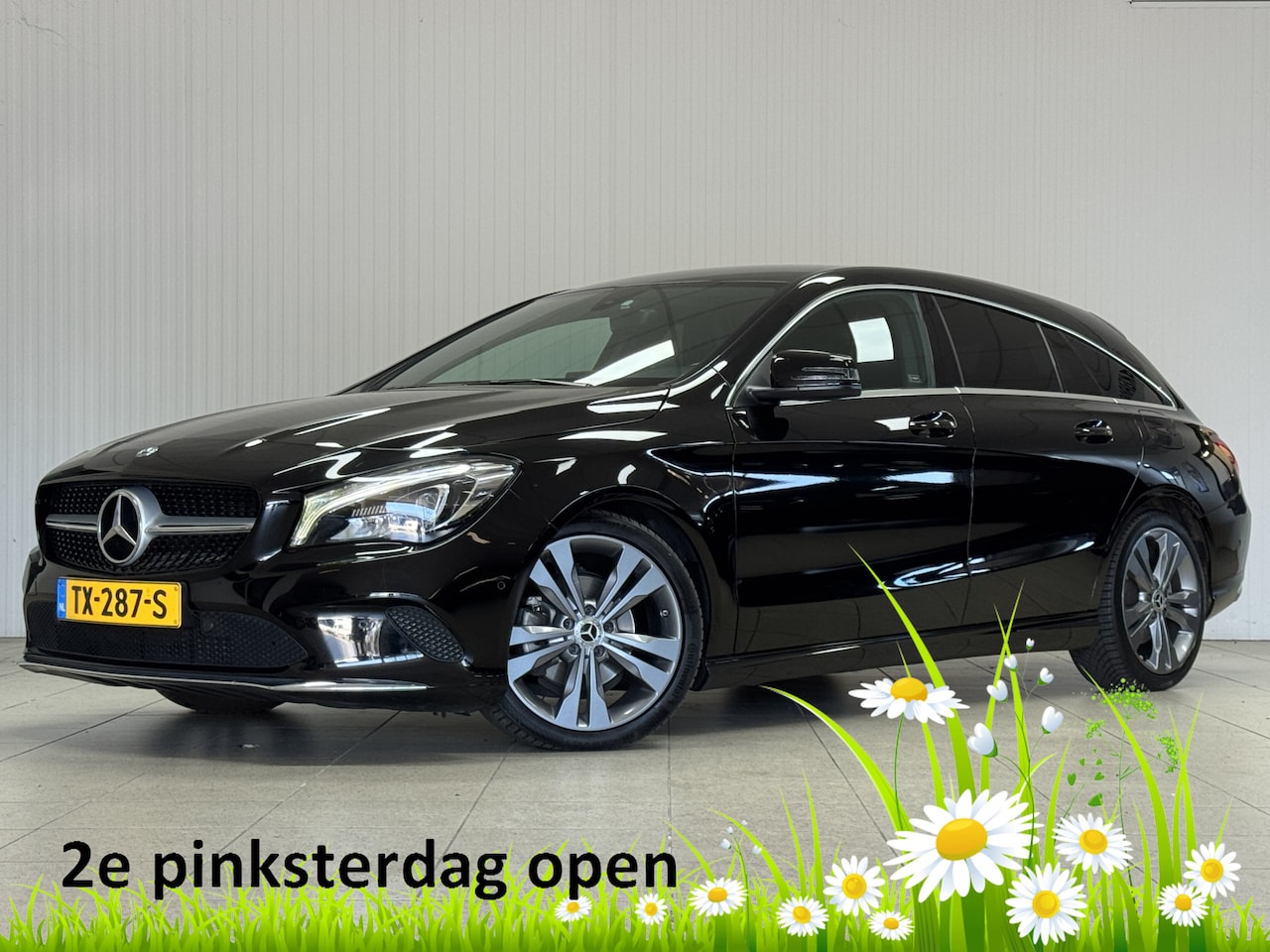 Mercedes-Benz CLA-klasse Shooting Brake - 180 Business Solution Plus Upgrade Edition/ Trekhaak!/ Apple + Android/ Camera/ Zwarte-Hem - AutoWereld.nl
