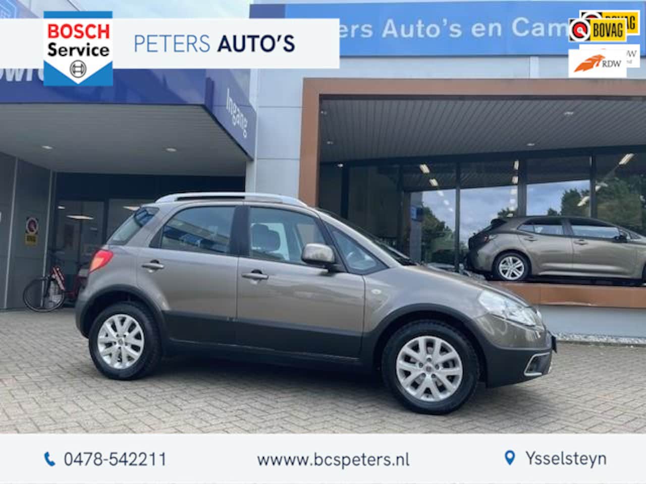 Fiat Sedici - 1.6-16V Emotion|Airco|NAP|4 Nieuwe banden - AutoWereld.nl