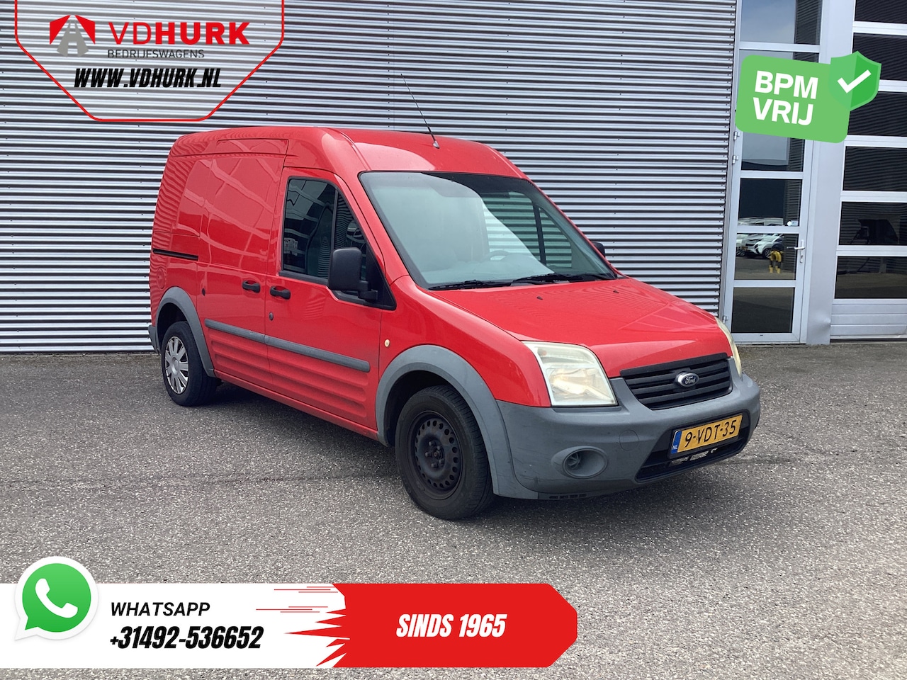 Ford Transit Connect - 1.8 TDCi 90 pk EXPORT ONLY MARGE Rijdt goed/ Trekhaak/ Radio - AutoWereld.nl