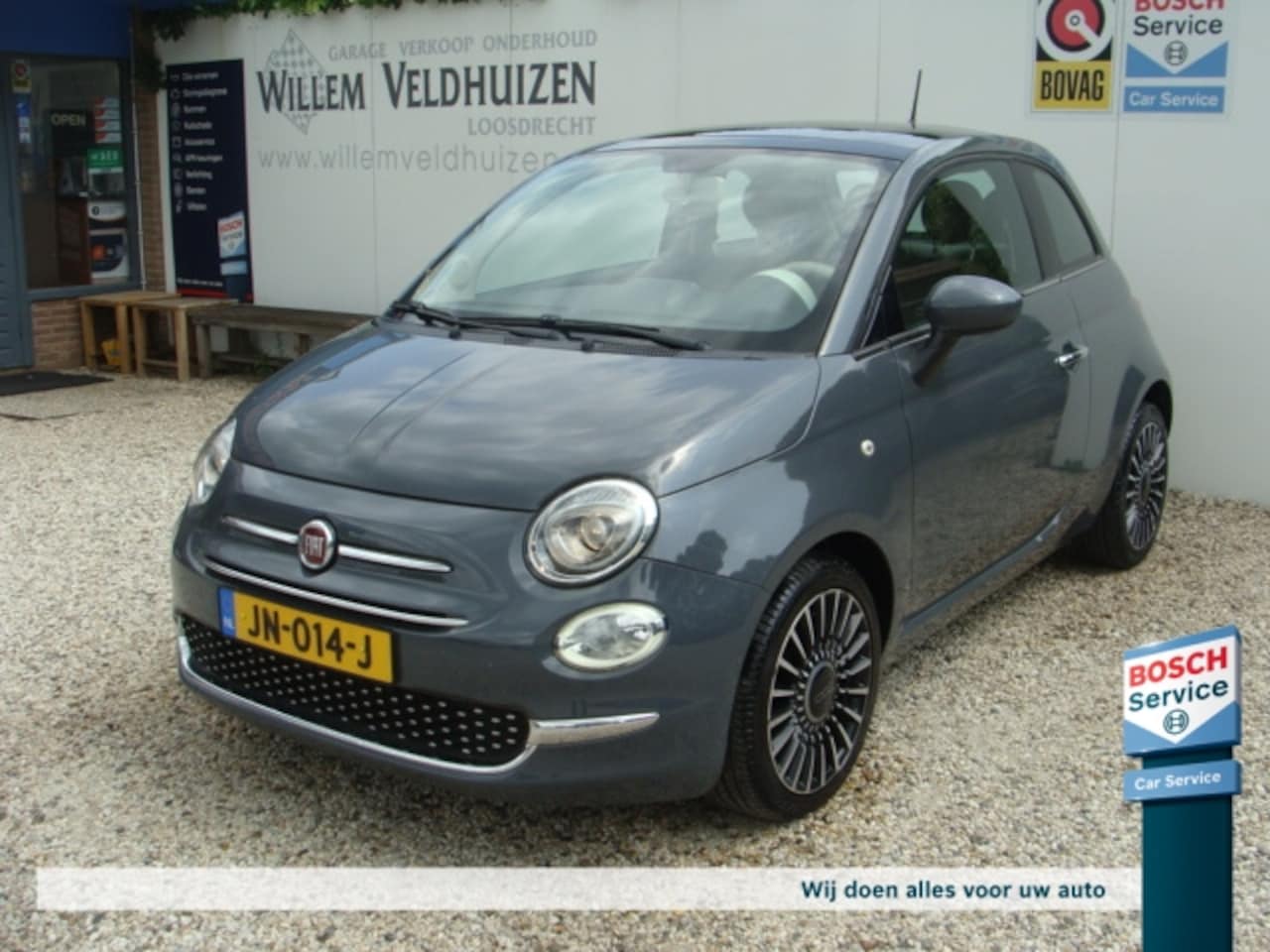 Fiat 500 - TwinAir Turbo Lounge full options leer/navi/schuifdak/LMV ect - AutoWereld.nl