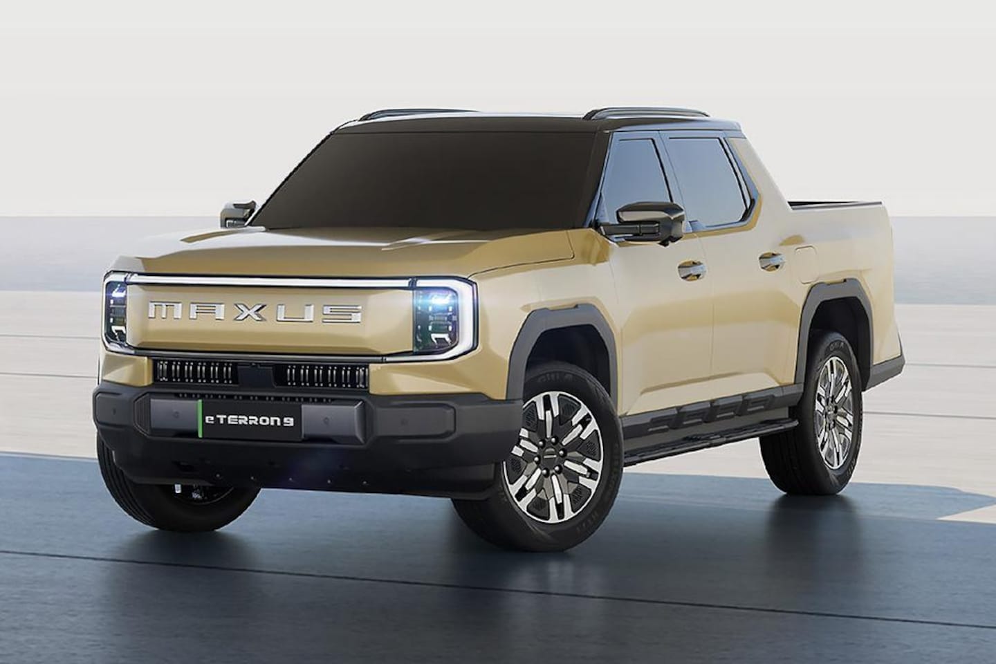 Maxus eTerron 9 - E-Terron premium 4x4 100% ELECTRISCH 480 KM /bereik 5 PERS 3500 kg TREKHAAK € 65590 EXCL B - AutoWereld.nl