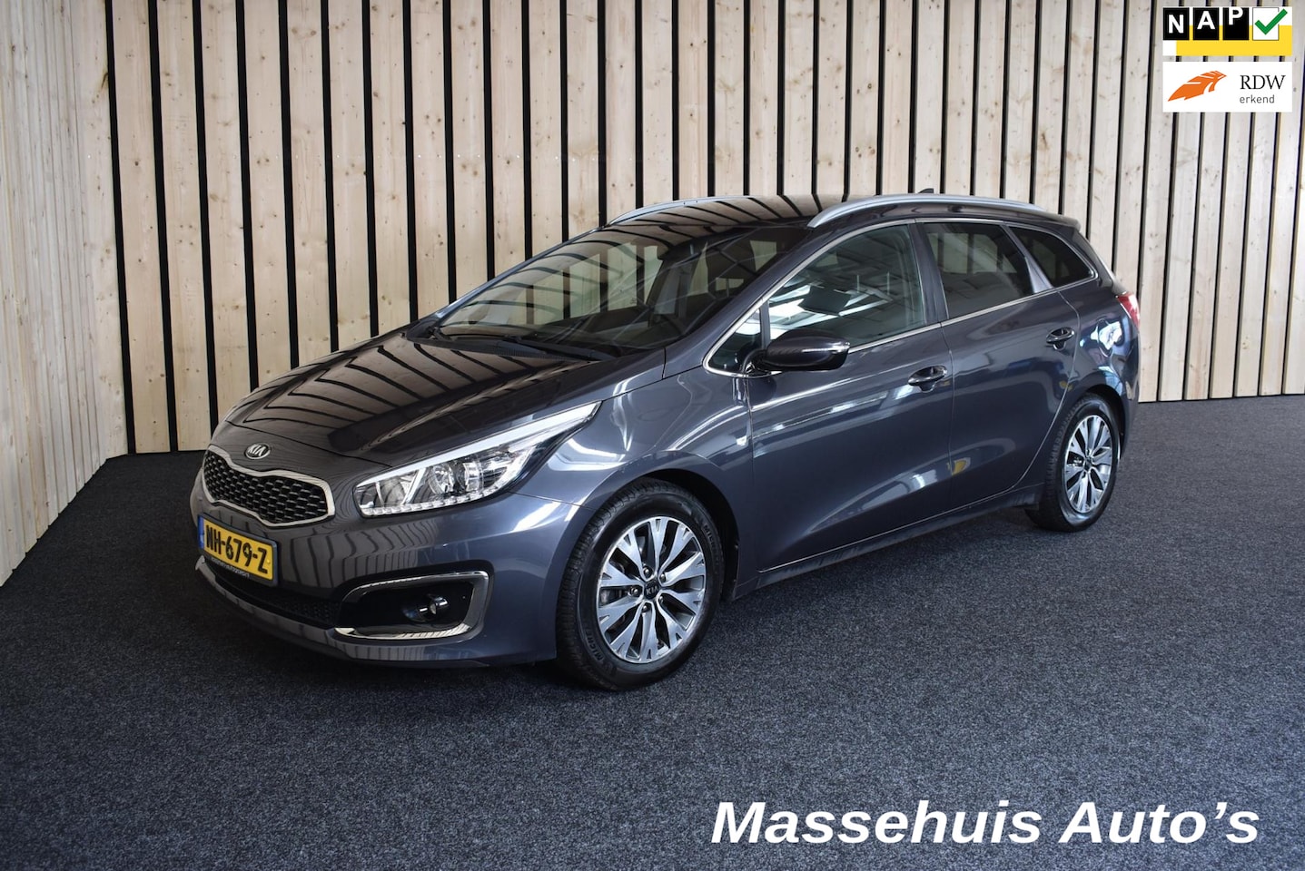 Kia Cee'd Sportswagon - 1.6 GDI DynamicLine 146dkm 1e eig. Camera Navi Clima Cruise LED PDC Nwe APK - AutoWereld.nl