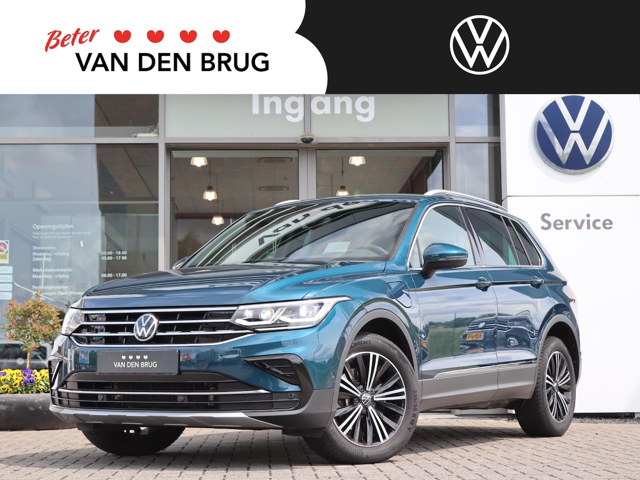 Volkswagen Tiguan - 1.4 TSI 245 pk DSG eHybrid Elegance | Navigatie | Camera | Head Up | Two-Tone Leder | IQ L - AutoWereld.nl