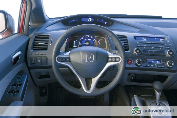 Speciaal Monetair blad Technische gegevens: Honda Civic - 1.3 Hybrid - 4-deurs / Sedan