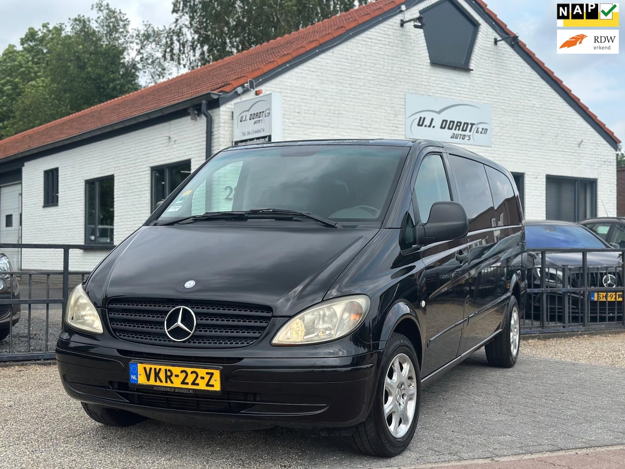 Mercedes-Benz Vito - 120 CDI V6 343 DC luxe automaat! - AutoWereld.nl