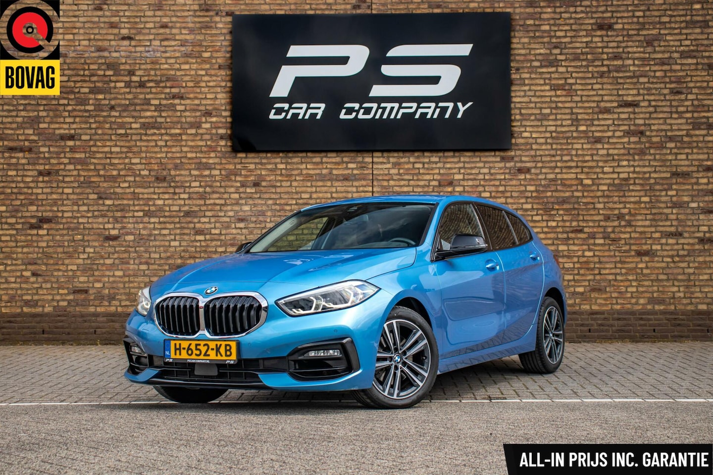 BMW 1-serie - 118i Sport Executive 118i Sport Executive, NAP,Half Leder,Carplay,BTW - AutoWereld.nl