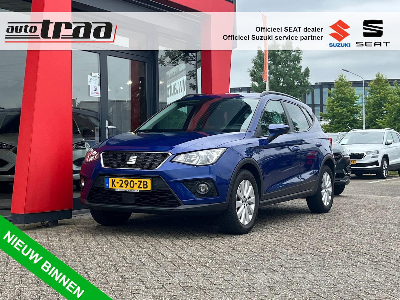 Seat Arona - 1.0 TSI Style Business Intense / ACC / NAVI / KEYLESS / BLINDSPOT / APPLE CARPLAY / ANDROI - AutoWereld.nl