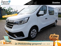 Renault Trafic - 2.0 dCi T29 L2H1 DC Work Edition | Direct leverbaar| Navigatie| trekhaak| Betimmering| Car