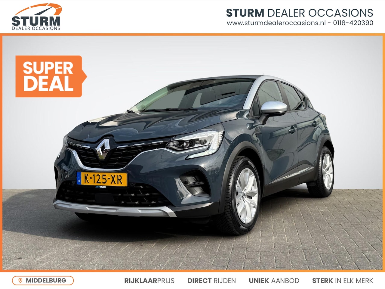 Renault Captur - 1.0 TCe 100 Bi-Fuel Zen Pack Easy Link | Navigatie | Camera | LED Koplampen | Apple Carpla - AutoWereld.nl