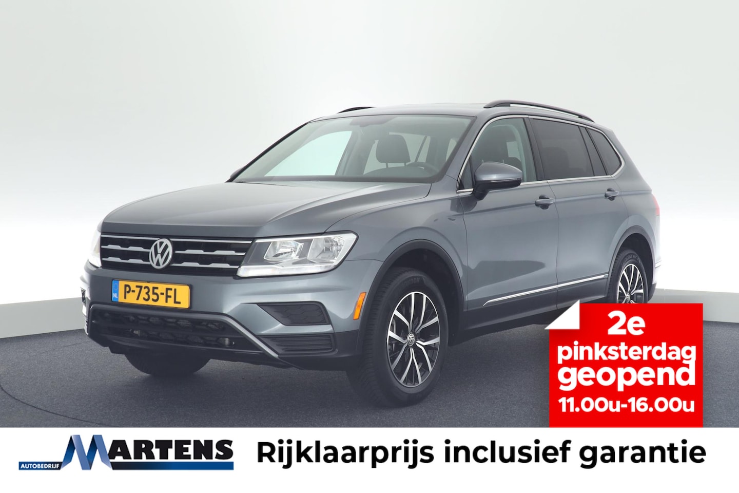 Volkswagen Tiguan Allspace - 2.0 TSI 186pk Automaat 7Pers. Camera Keyless Stoelverwarming Leder Carplay - AutoWereld.nl