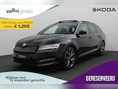Skoda Superb Combi - 1.4 TSI iV 218PK DSG Sportline Business | Pano | Matrix LED | Geheugenstoelen | Leder/alca