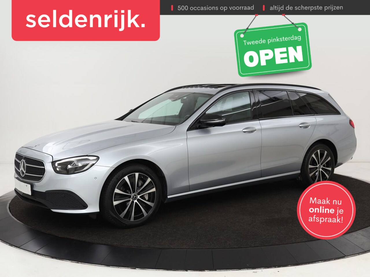 Mercedes-Benz E-klasse - 300de Avantgarde | Schuifdak | Stoelverwarming | Carplay | Sfeerverlichting | Trekhaak | 3 - AutoWereld.nl