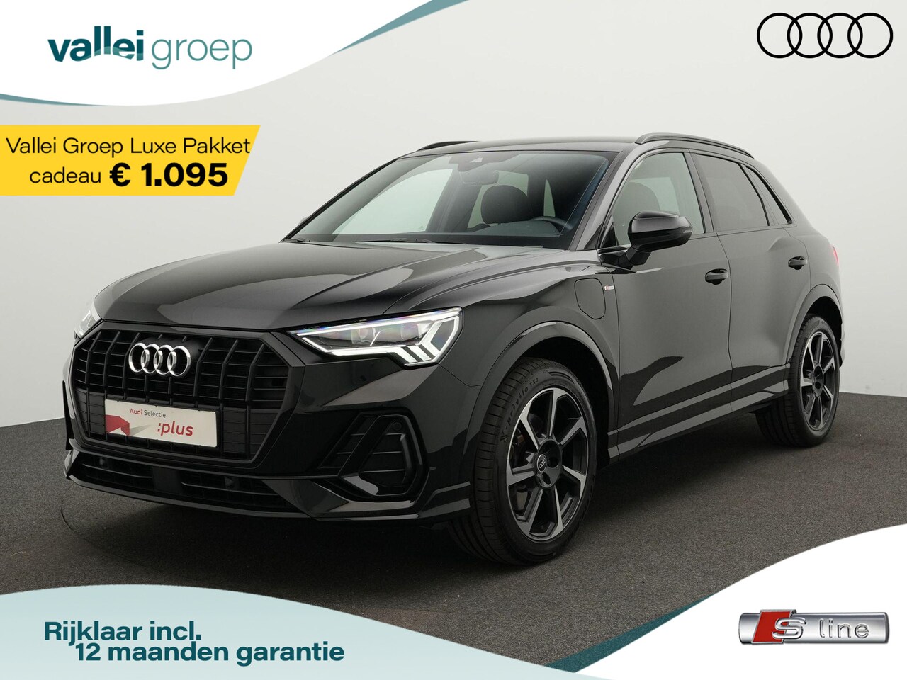 Audi Q3 - S edition 45 TFSI e 245 pk S-tronic / S-line | Camera | Standkachel |  Side Assist | 19 in - AutoWereld.nl