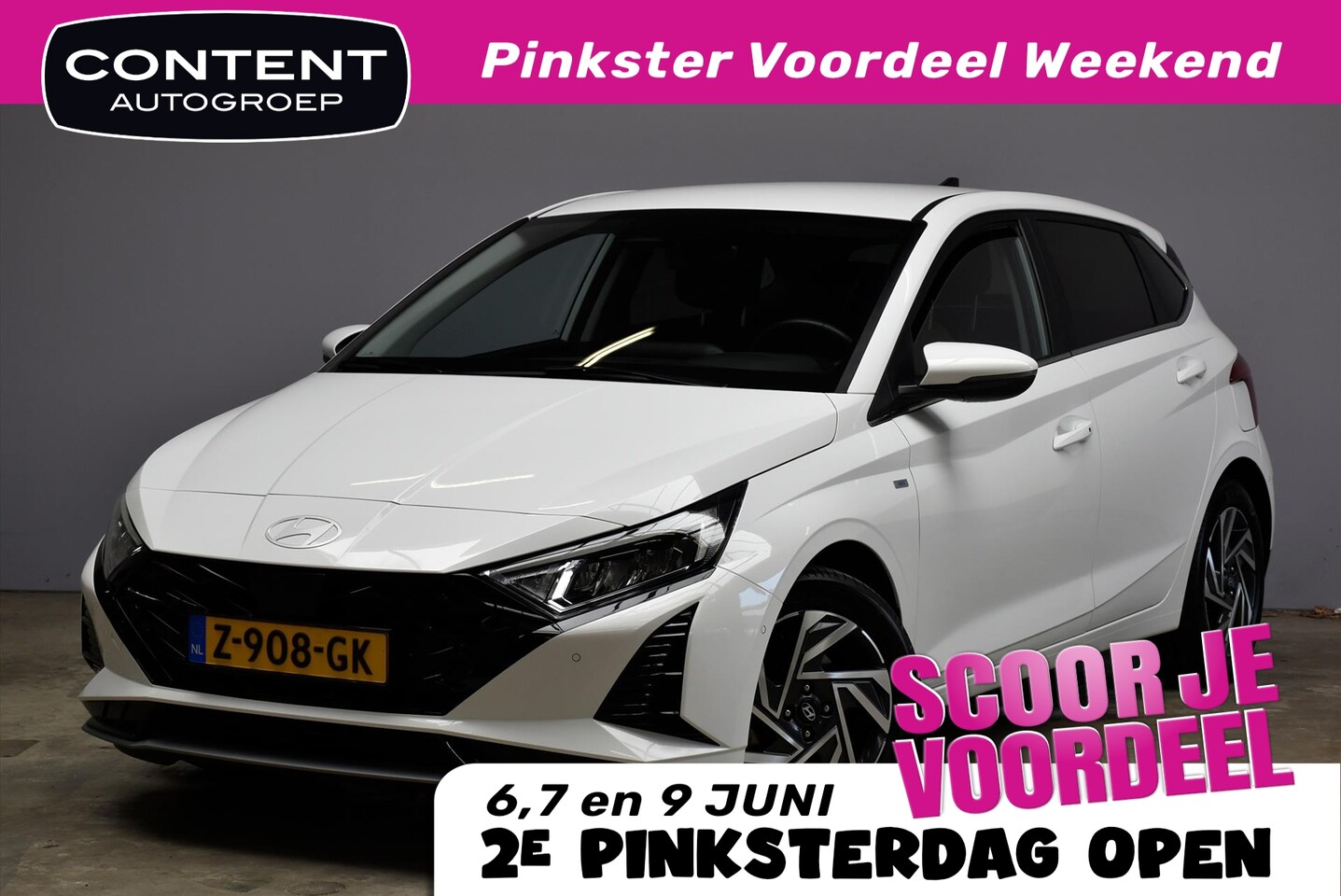 Hyundai i20 - 1.0 T-GDI 48V Hybrid Premium I Keyless I Clima - AutoWereld.nl