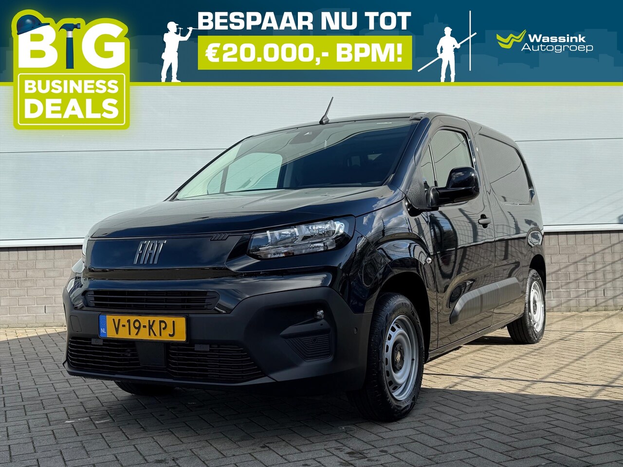 Fiat Doblò Cargo - New GB 1.5 BlueHDi 100pk L1 | Cruise Control | Trekhaakvoorbereiding | Bvetimmering | Park - AutoWereld.nl