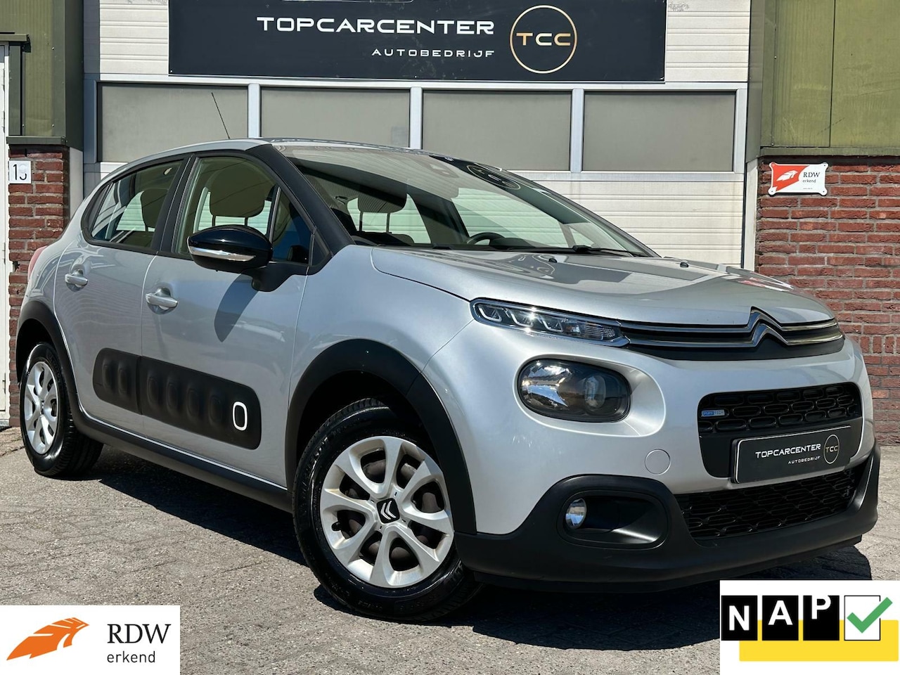 Citroën C3 - 1.2 PureTech S&S Feel/AIRCO/NAVI/PARKS/APK/NAP - AutoWereld.nl