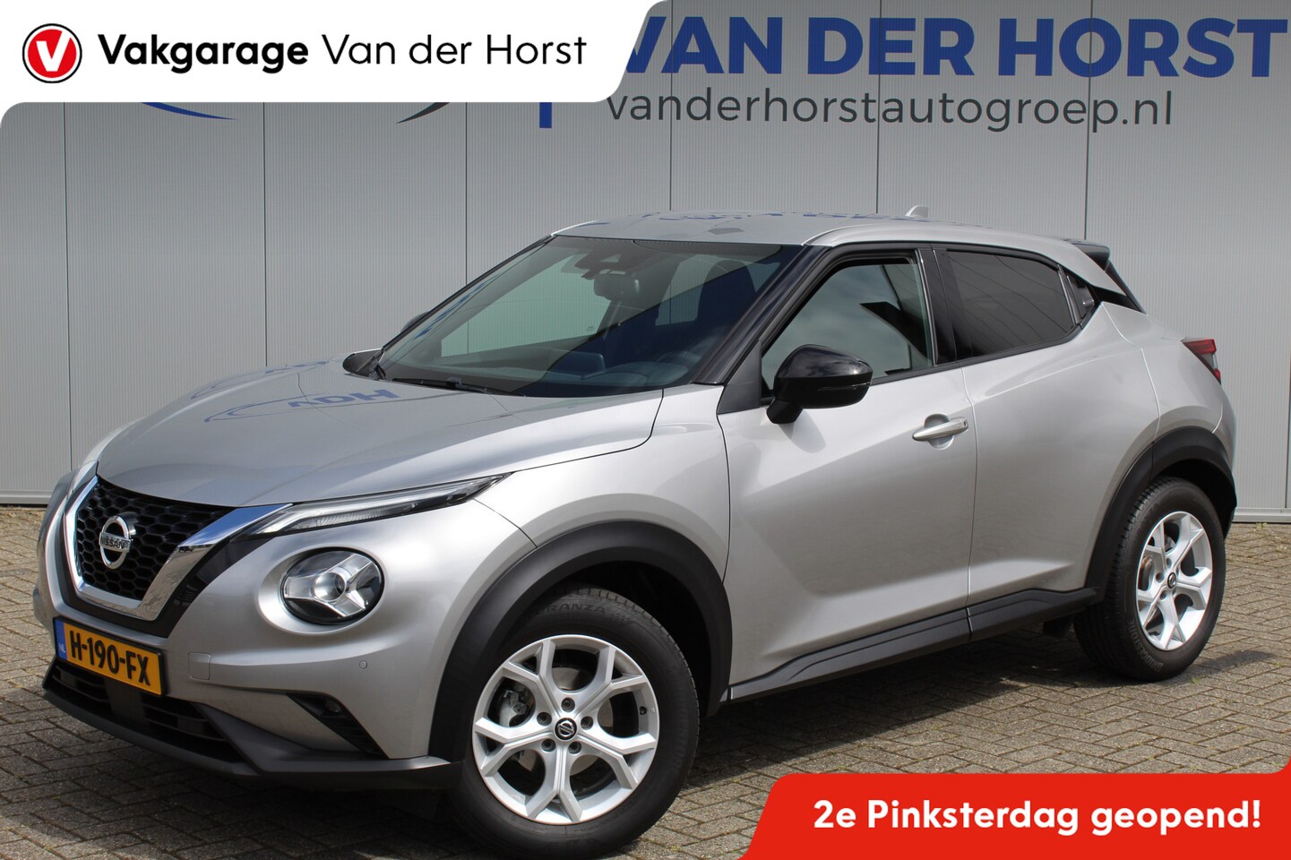 Nissan Juke - 1.0-117pk DIG-T N-Connecta. Werkelijk in nieuwstaat ! Slechts 12.600km ! Volautm. airco, p - AutoWereld.nl