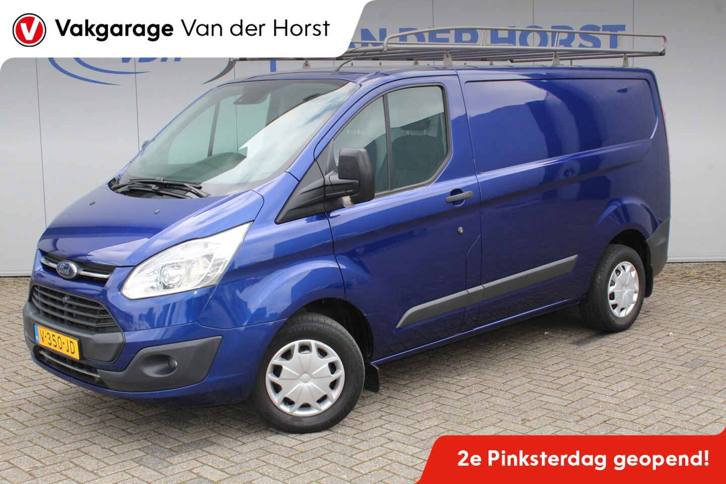 Ford Transit Custom - 270 2.0-105pk TDCI L1H1 Trend. Cruise Control - Airco - Bluetooth - Sensoren V+A - Voorrui - AutoWereld.nl
