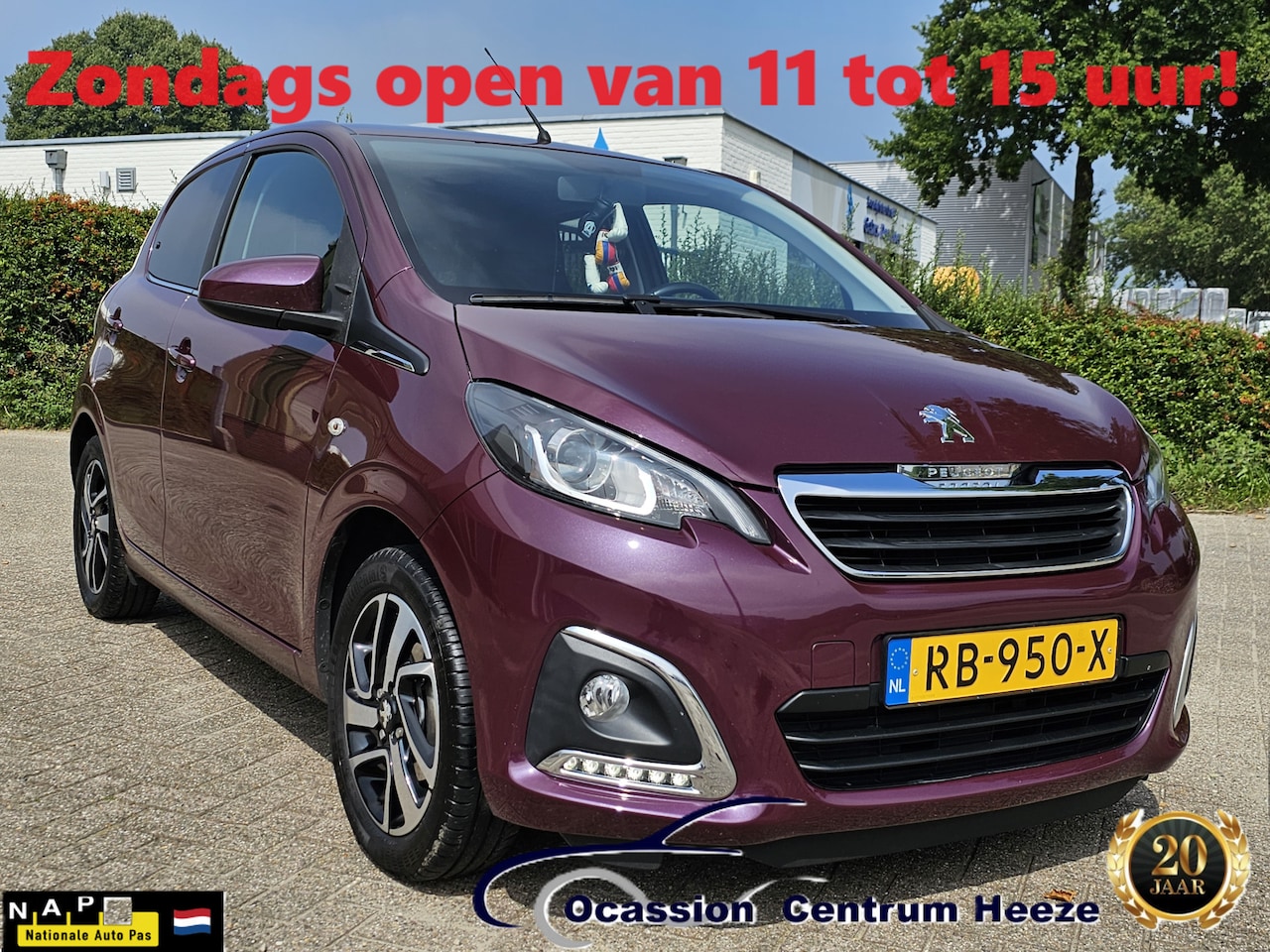Peugeot 108 - 1.0 e-VTi Allure 1.0 e-VTi Allure, Clima! Lm Velgen! Nwe APK! Zondag OPEN! - AutoWereld.nl