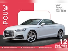 Audi A5 Cabriolet - 2.0 TFSI 190pk MHEV Design Pro Line Plus S-line | Navigatie | PDC | Leder