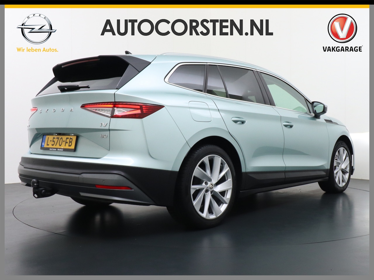 Skoda Enyaq iV - 80 Trekhaak Panodak DCC Auto-Pilot Head-Up Display Apple Carplay Android Auto Adap.Cruise - AutoWereld.nl