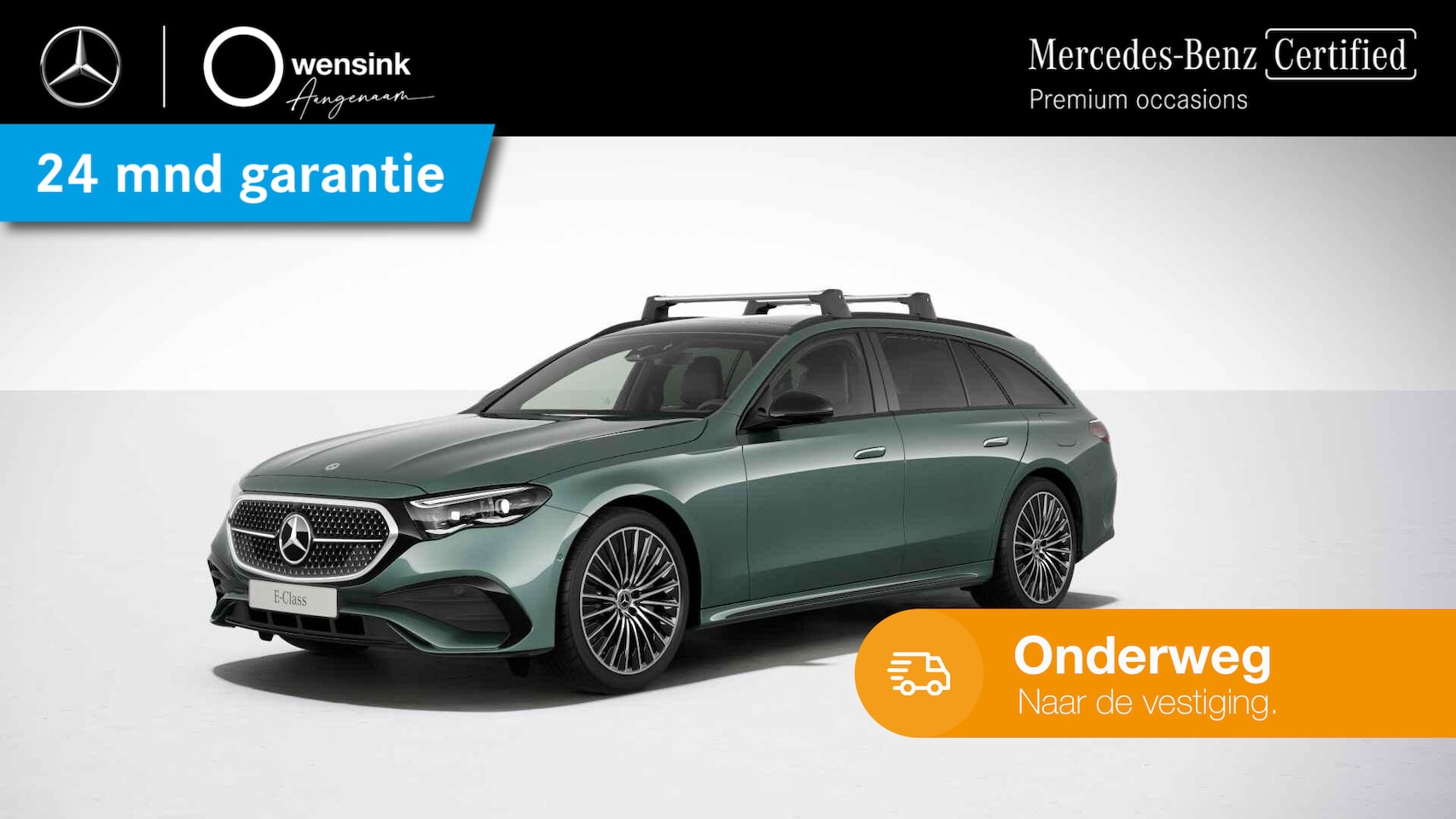 Mercedes-Benz E-klasse Estate - 300 e AMG Line | Panoramadak | Premium plus | Trekhaak | 20 inch | Night pakket | - AutoWereld.nl