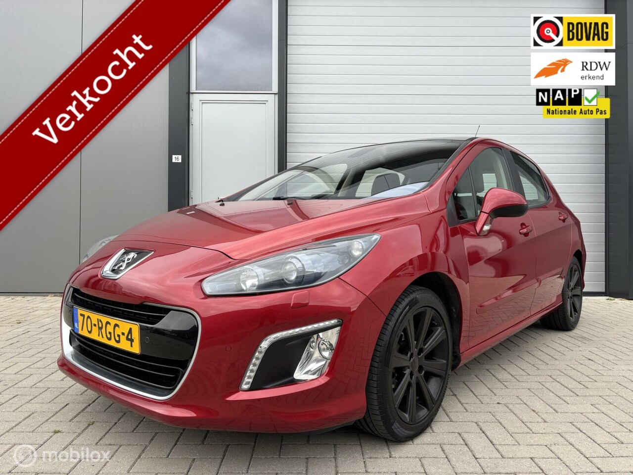 Peugeot 308 - 1.6 THP Allure 1.6 THP Allure, leer, JBL,Pano - AutoWereld.nl