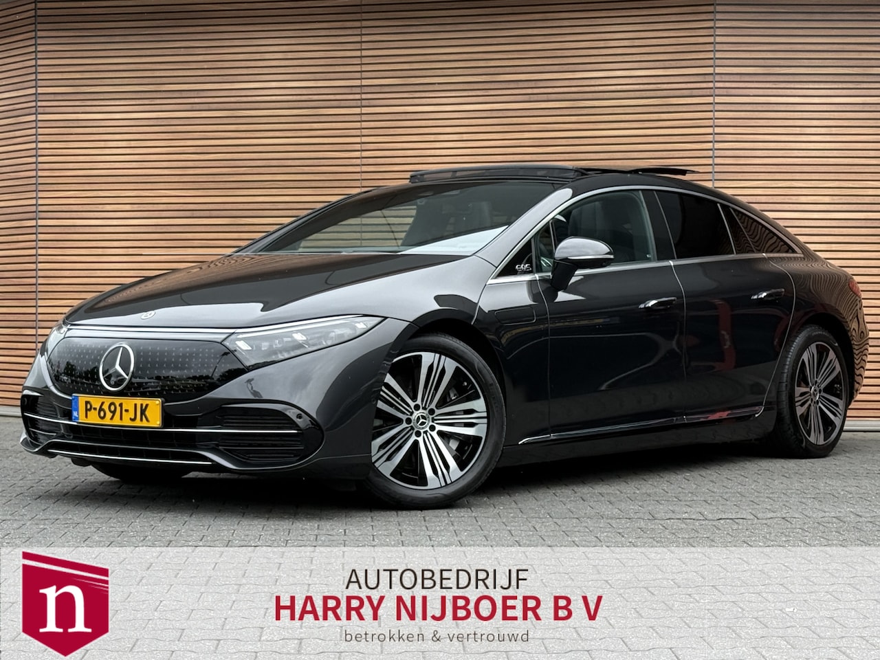 Mercedes-Benz EQS - 350 Luxury Line 90 kWh Burmester / Memory stoelen / Rondomzicht camera - AutoWereld.nl