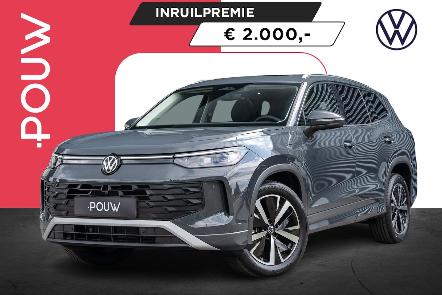 Volkswagen Tayron - 1.5 eHybrid Life Edition | Panoramadak | 19" Velgen - AutoWereld.nl