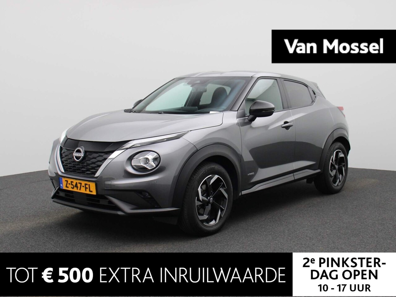 Nissan Juke - 1.6 Hybrid N-Connecta 143pk | Automaat | Navigatie | Achteruitrijcamera | Climate Control - AutoWereld.nl