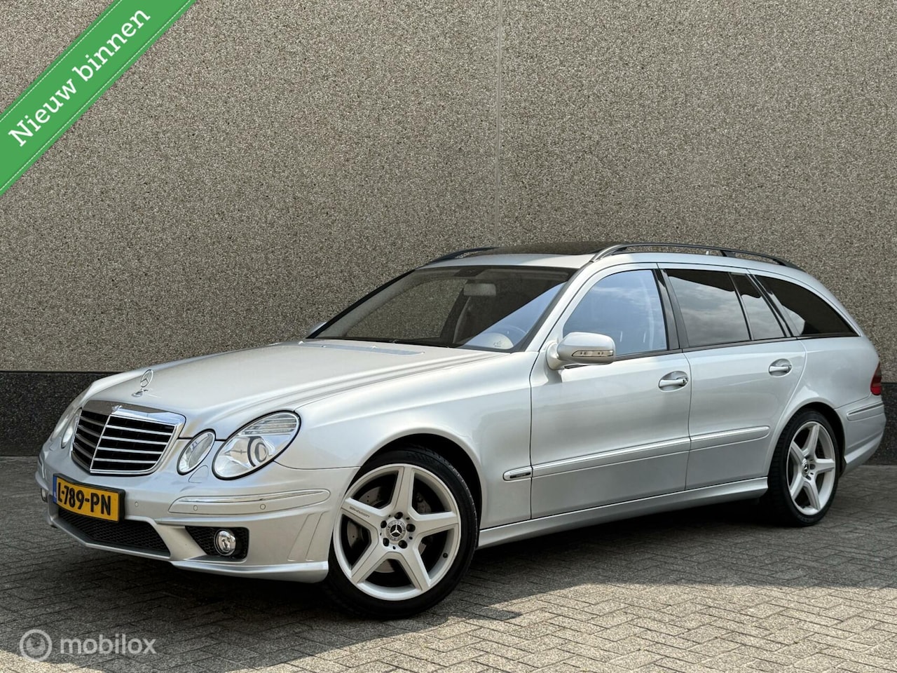 Mercedes-Benz E-klasse Estate - E350 CGI Avantgarde AMG Cruise Leer Navi Facelift Model Xenon 2008 - AutoWereld.nl