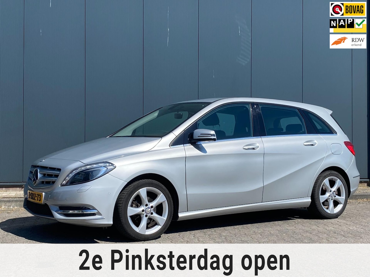 Mercedes-Benz B-klasse - 180 Automaat | 57.522km ! | NL-Auto | Trekhaak | Stoelverwarming | Cruise Control | Garant - AutoWereld.nl