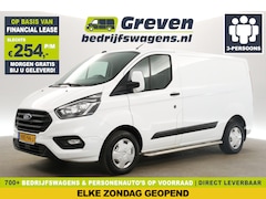 Ford Transit Custom - 280 2.0 TDCI L1H1 Airco Cruise Parkeersensoren 3 Persoons Elektrpakket Schuifdeur