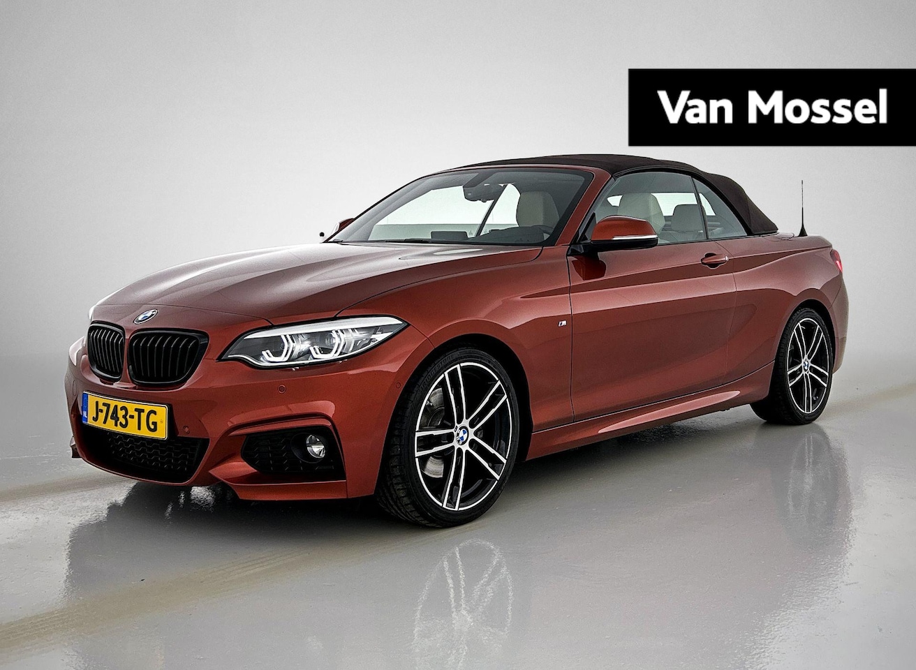 BMW 2-serie Cabrio - 220i High Executive | WORDT VERWACHT | ACHTERUITRIJCAMERA | STOELVERWARMING | LEDEREN STOE - AutoWereld.nl