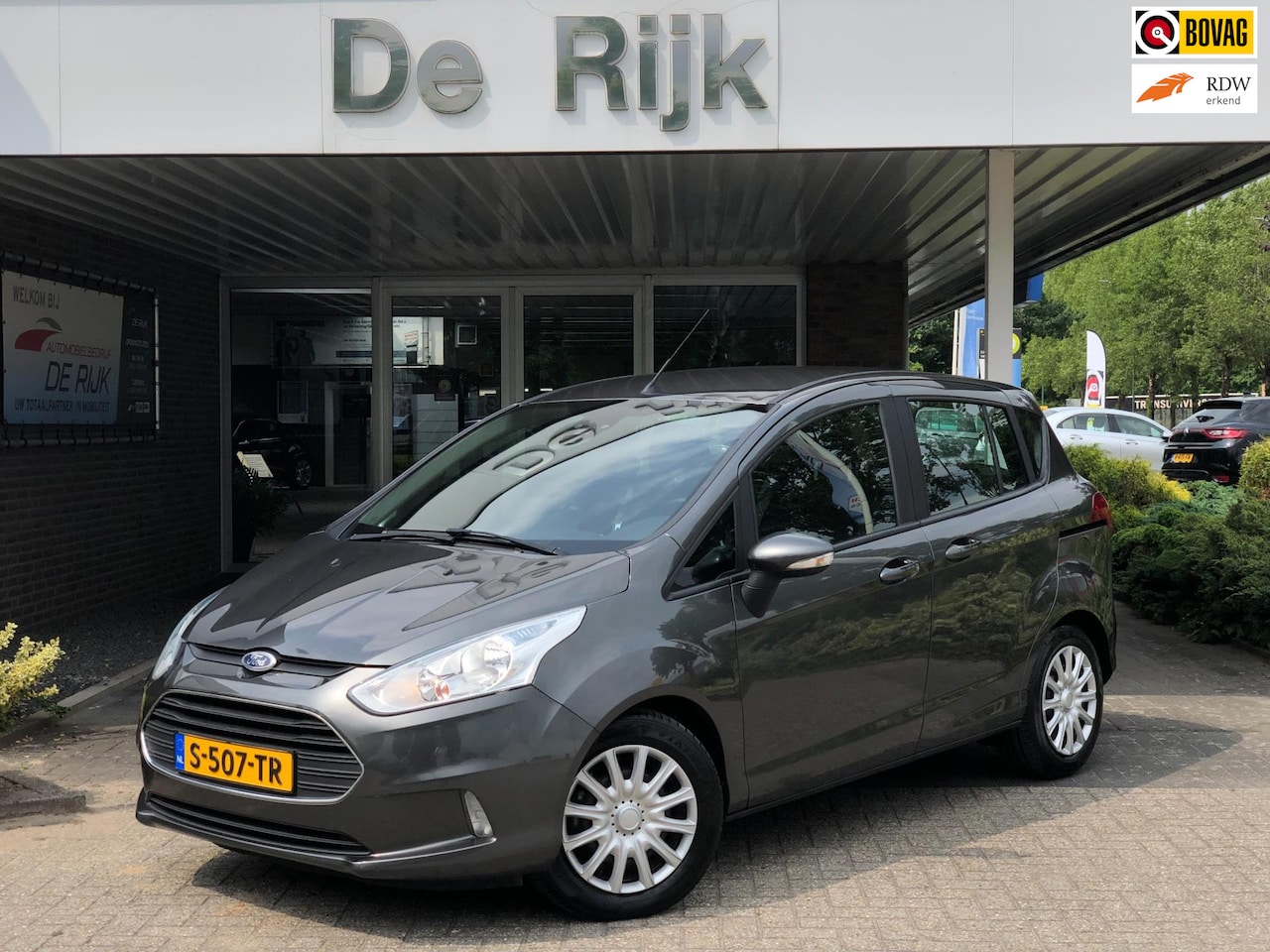 Ford B-Max - 1.0 EcoBoost Style | Navi, PDC, Climate, Vrw. verw., Trekhaak | Goed onderhouden | - AutoWereld.nl