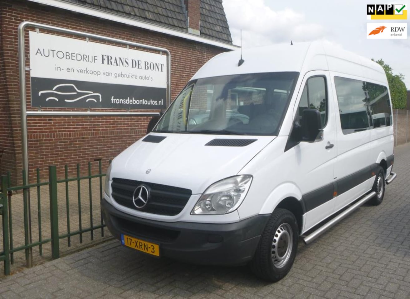 Mercedes-Benz Sprinter - 313 2.2 CDI 366 AIRCO ROLSTOELBUS € 6750 EX BTW 9 PERSOONS - AutoWereld.nl
