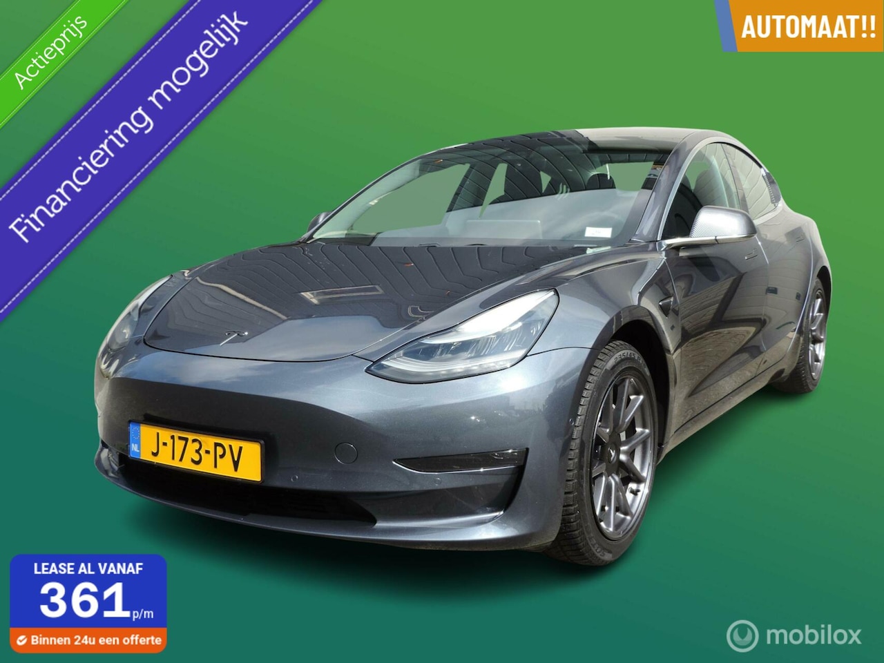 Tesla Model 3 - Long Range RWD Long Range AWD 75 kWh, Van eerste eig. 54dkm!! - AutoWereld.nl