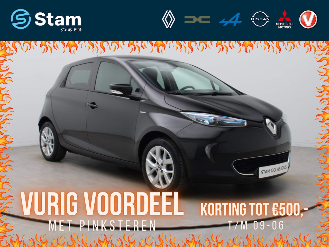 Renault Zoe - R110 Limited 41 kWh KOOPBATTERIJ Camera | Climate | Navi | Parksens. achter - AutoWereld.nl