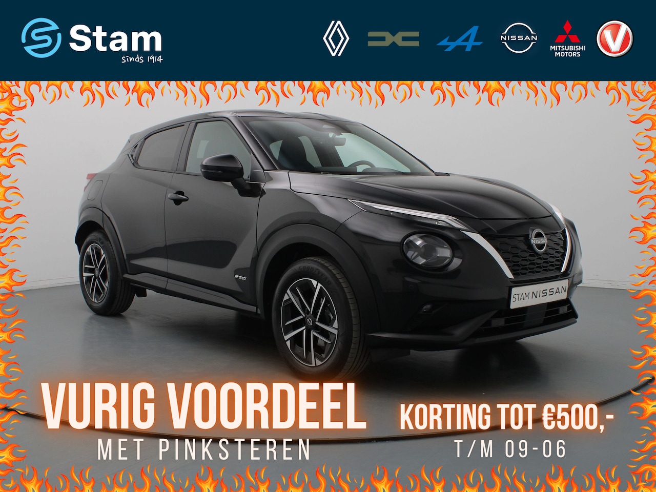 Nissan Juke - 143pk Hybrid N-Connecta Camera | Cruise | Navi | Parkeersens. v+a | Stoel-/stuur-/voorruit - AutoWereld.nl