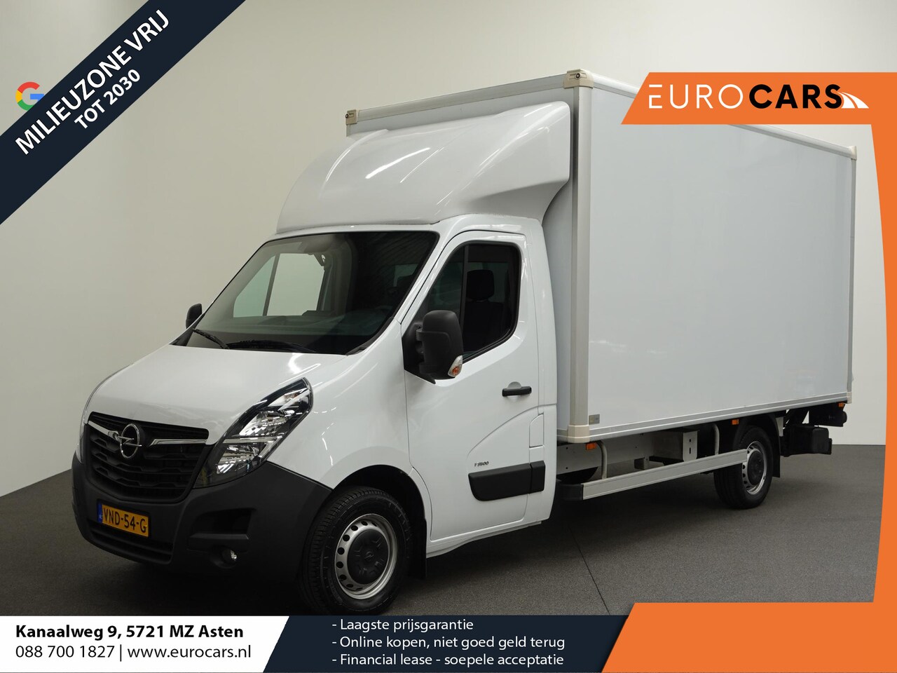 Opel Movano - 2.3 Turbo L3H1 Bakwagen Bakwagen Meubelbak met Laadklep Airco|Cruise Control|Navigatie|Zij - AutoWereld.nl