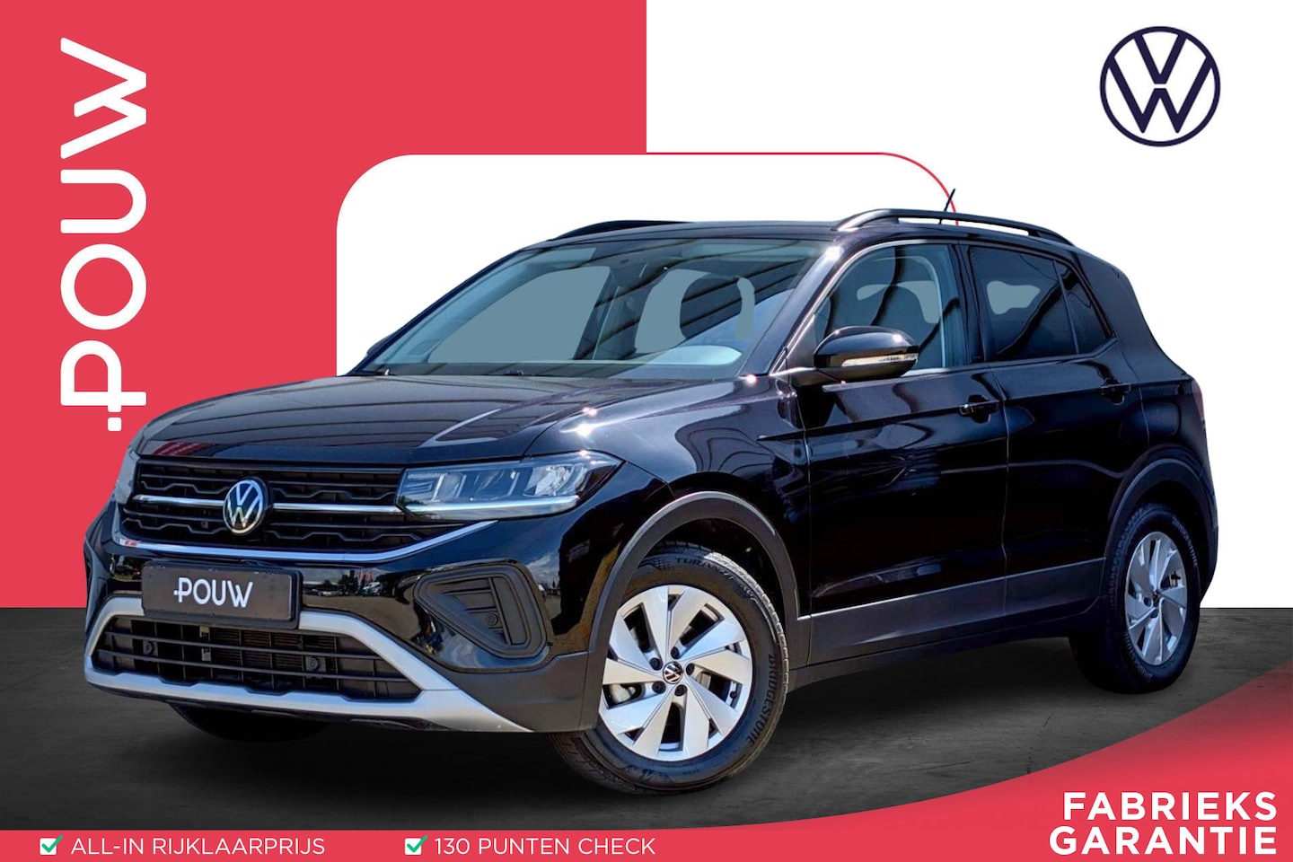 Volkswagen T-Cross - 1.0 TSI 95pk Life Edition | App Connect Navigatie | PDC Voor & Achter | Nieuw Model - AutoWereld.nl